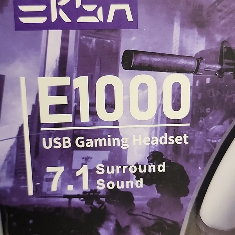 USB Gaming headset - Picture 2 of 5